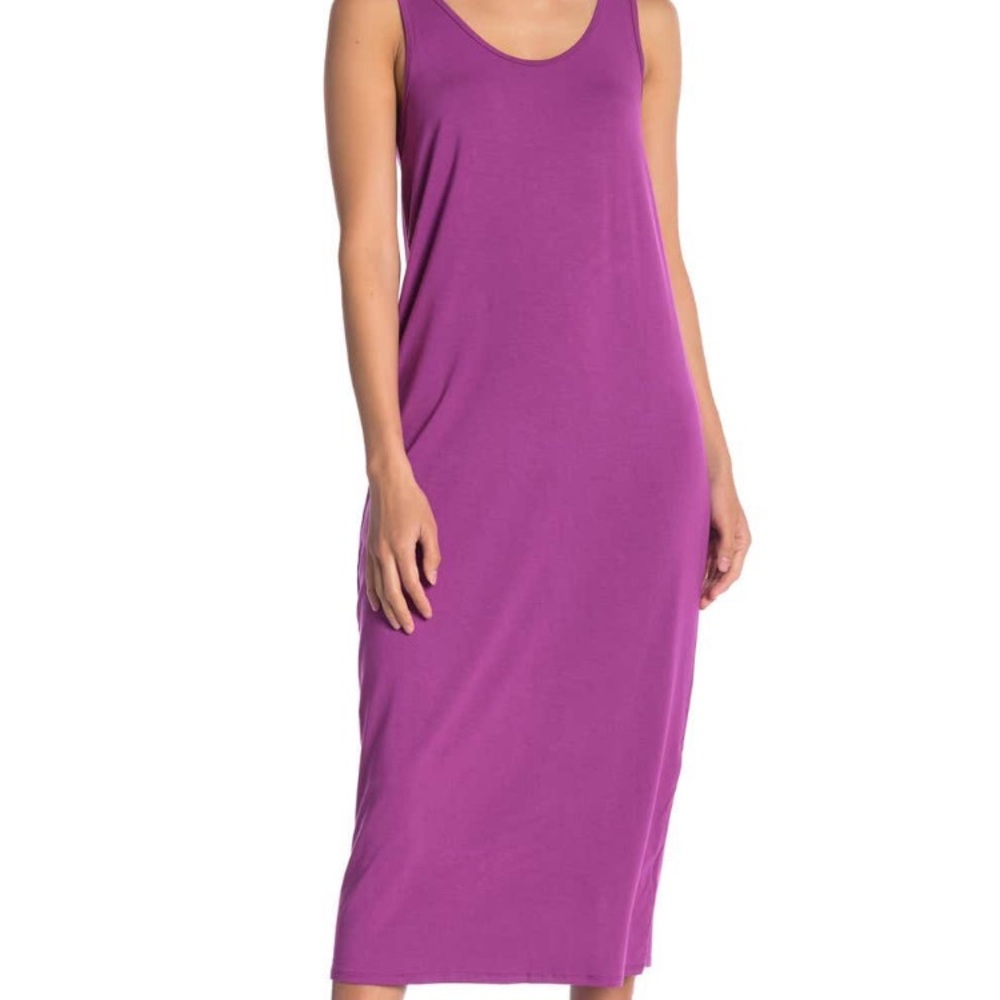 Philosophy Apparel Scoop Neck Midi Tank Dress NWT